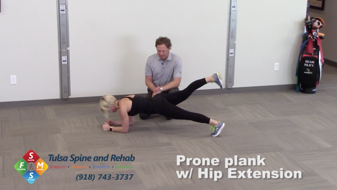 Prone Plank Extension